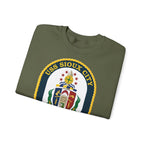 Unisex Heavy Blend™ Crewneck Sweatshirt - Navy - USS Sioux City (LCS-11) wo Txt