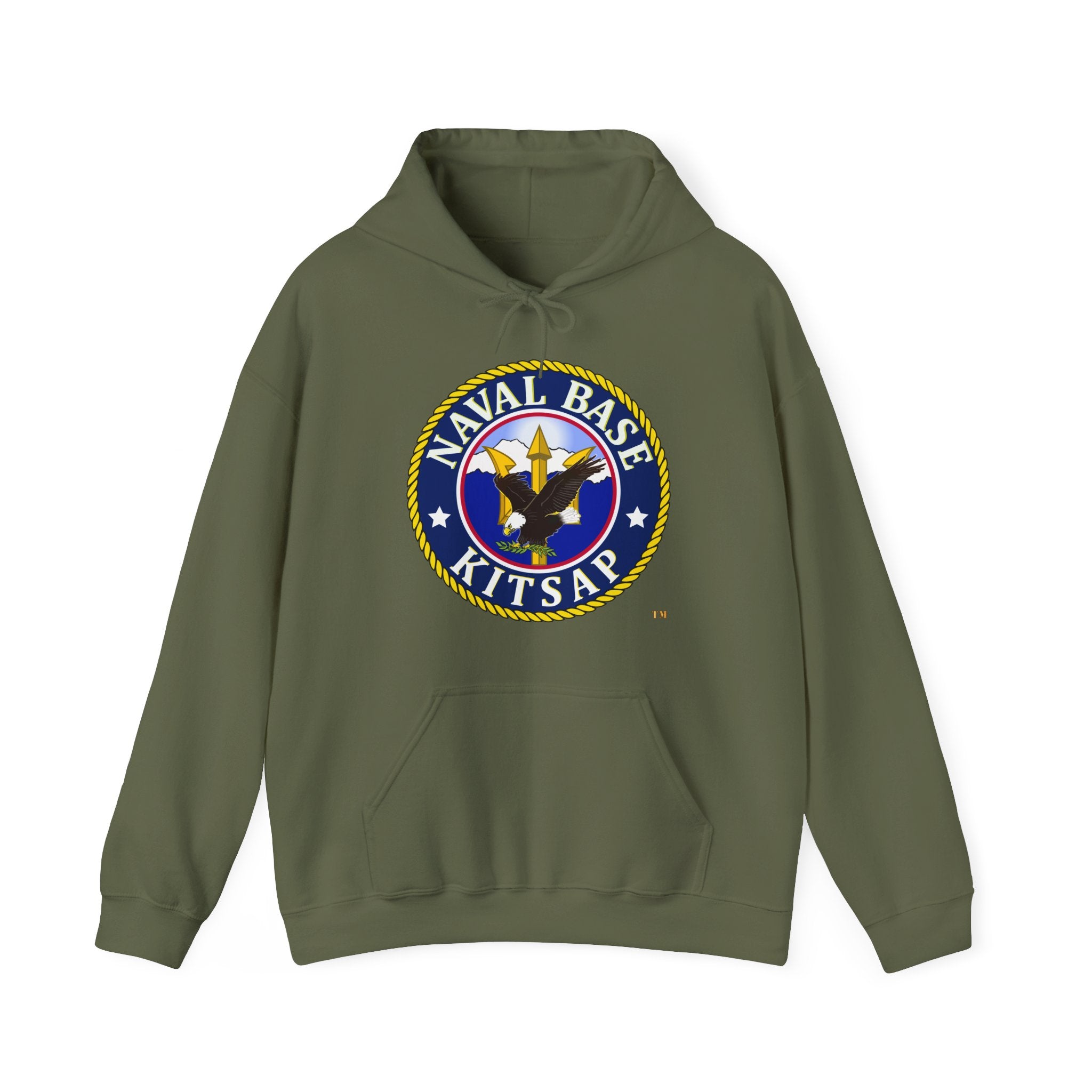 Unisex Heavy Blend™ Hoodies - Navy - Naval Base Kitsap wo txt