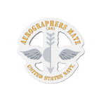 Die-Cut Magnet - Navy - Aerographers Mate (AG) X 300