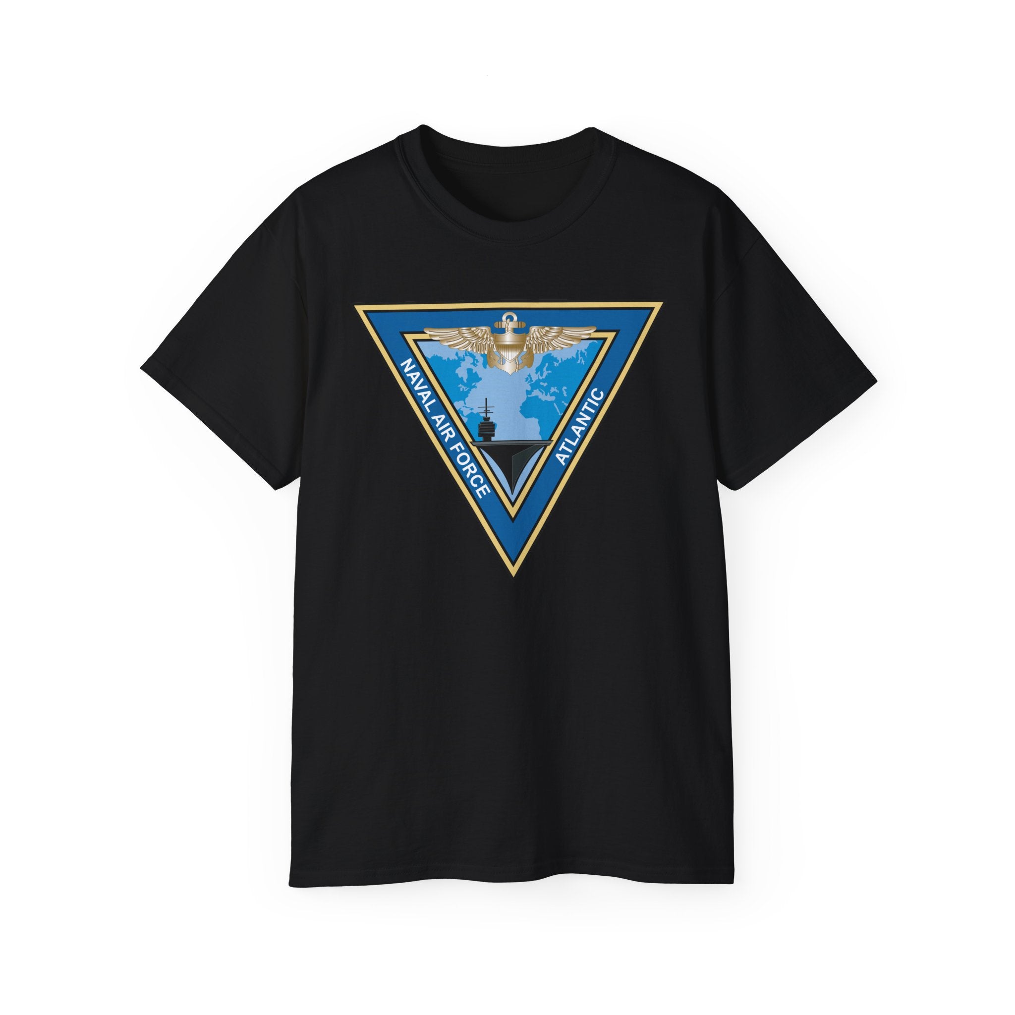 Unisex Ultra Cotton T-Shirt - Navy - Commander, Naval Air Force Atlantic - COMNAVAIRLANT wo Txt