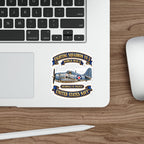 Die-Cut Vinyl Sticker - NAVY - Fighting Squadron - VF 3 - WWII FELIX Insignia - Grumman F4F Wildcat - 3D - Enhanced