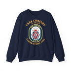 Unisex Heavy Blend™ Crewneck Sweatshirt - Navy - USNS Comfort (T-AH-20)