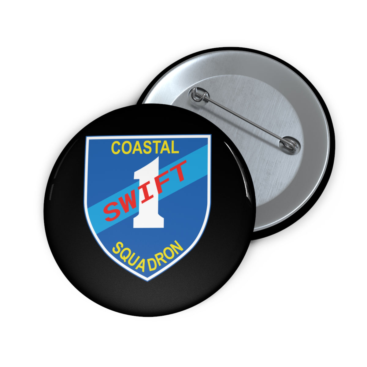 Pin Button - Coastal Squadron One (Blue) - SSI wo Txt X 300