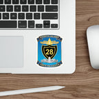 Die-Cut Vinyl Sticker - Navy - Destroyer Squadron 28 (DESRON-28) wo Txt