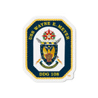 Die-Cut Magnet - Navy - USS Wayne E. Meyer (DDG-108) wo txt X 300