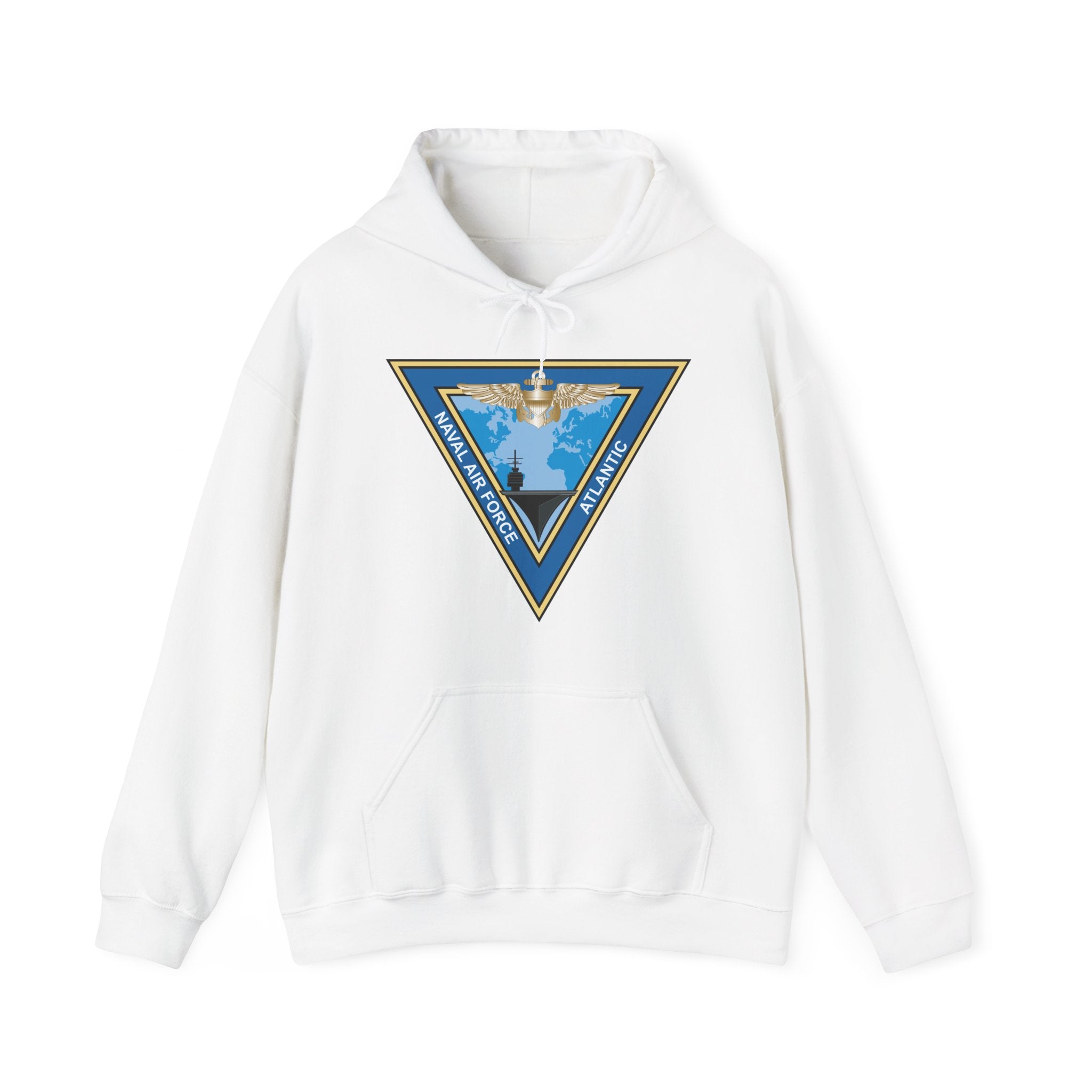 Unisex Heavy Blend™ Hoodies - Navy - Commander, Naval Air Force Atlantic - COMNAVAIRLANT wo Txt