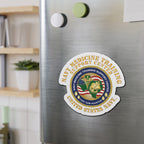 Die-Cut Magnet - Navy Medicine Training Support Center X 300
