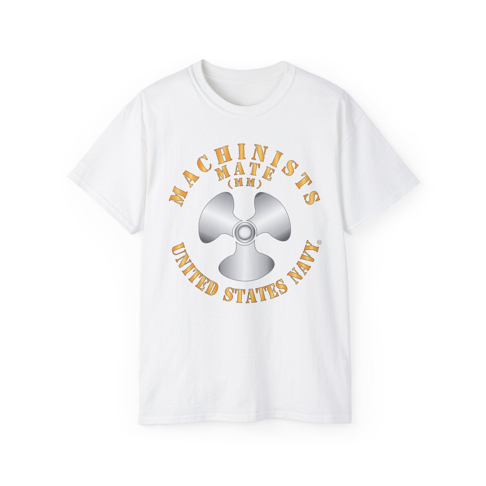 Unisex Ultra Cotton T-Shirt - Navy - Rate - Machinists Mate (MM)