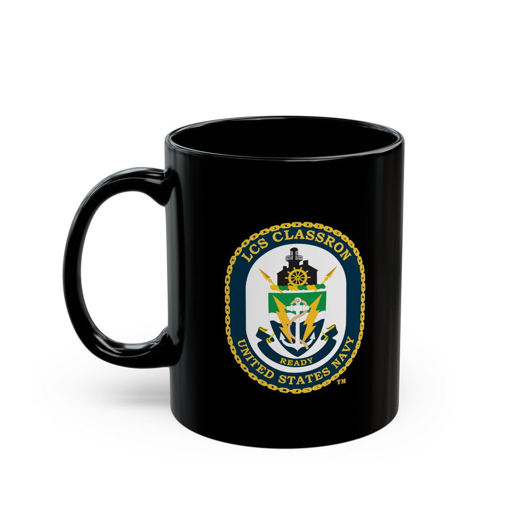 Black Mug (11oz, 15oz) - Navy - LCS Classron (Littoral Combat Ship) wo txt