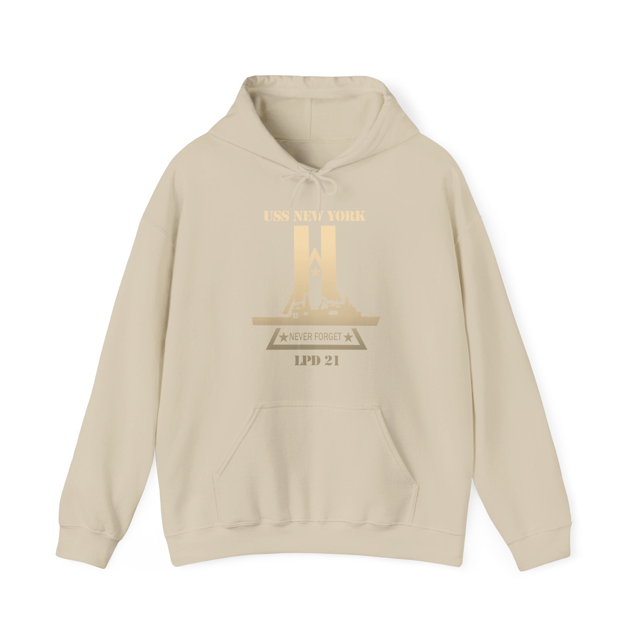 Unisex Heavy Blend™ Hoodies - Navy - USS New York (LPD-21) wo Txt X 300