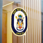 Kiss-Cut Vinyl Decal - Navy - USS New York (LPD-21) wo txt