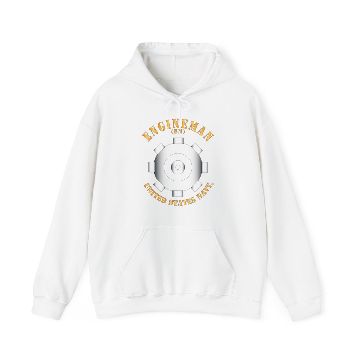 Unisex Heavy Blend™ Hoodies - Navy - Rate - Engineman (EN)
