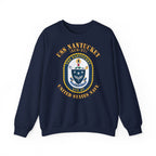 Unisex Heavy Blend™ Crewneck Sweatshirt - Navy - USS Nantucket (LCS-27)