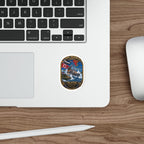 Die-Cut Vinyl Sticker - USS Pueblo Attack-Defense Commemorative Patch
