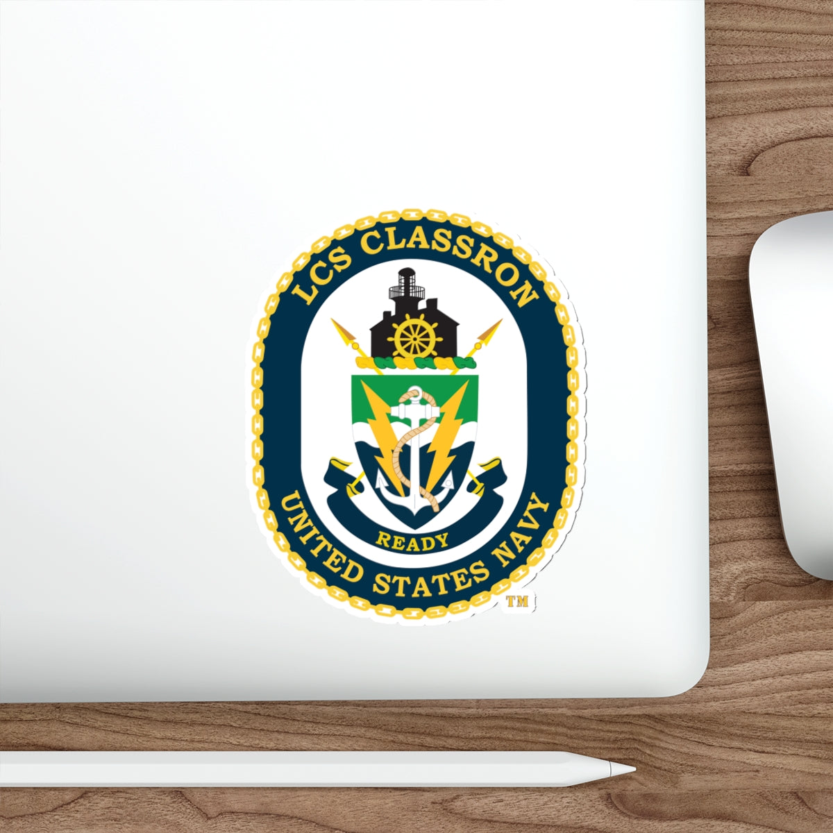 Die-Cut Vinyl Sticker - Navy - LCS Classron (Littoral Combat Ship) wo txt