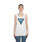Unisex Heavy Cotton Tank Top - Navy - Commander, Naval Air Force Atlantic - COMNAVAIRLANT wo Txt