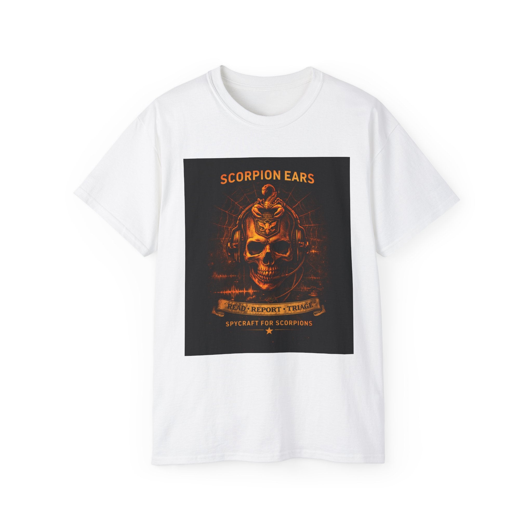 Scorpion Ears T-Shirt — Spycraft for Scorpion Operators Tee