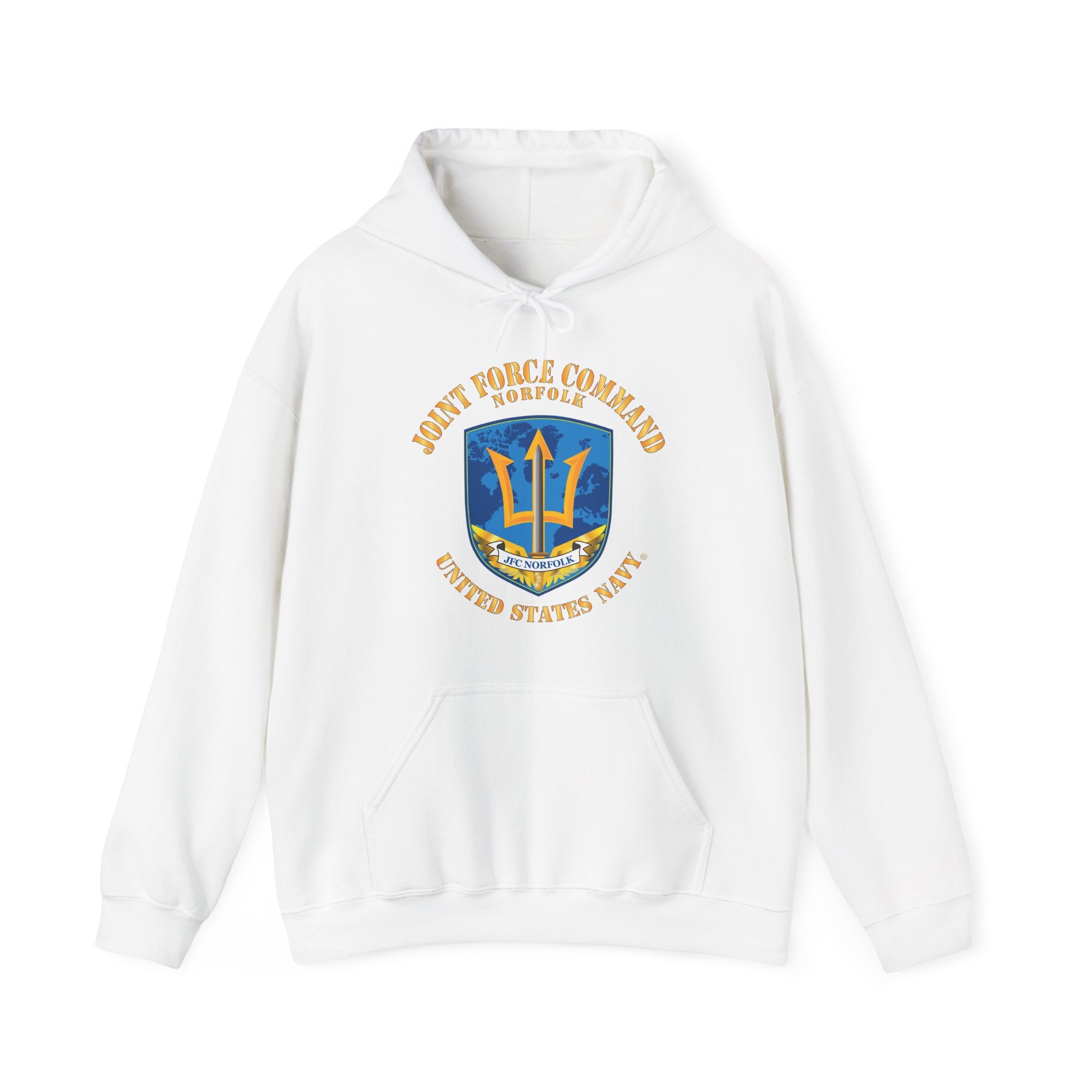Unisex Heavy Blend™ Hoodies - Navy - Joint Force Command - Norfolk