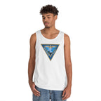Unisex Heavy Cotton Tank Top - Navy - Commander, Naval Air Force Atlantic - COMNAVAIRLANT wo Txt