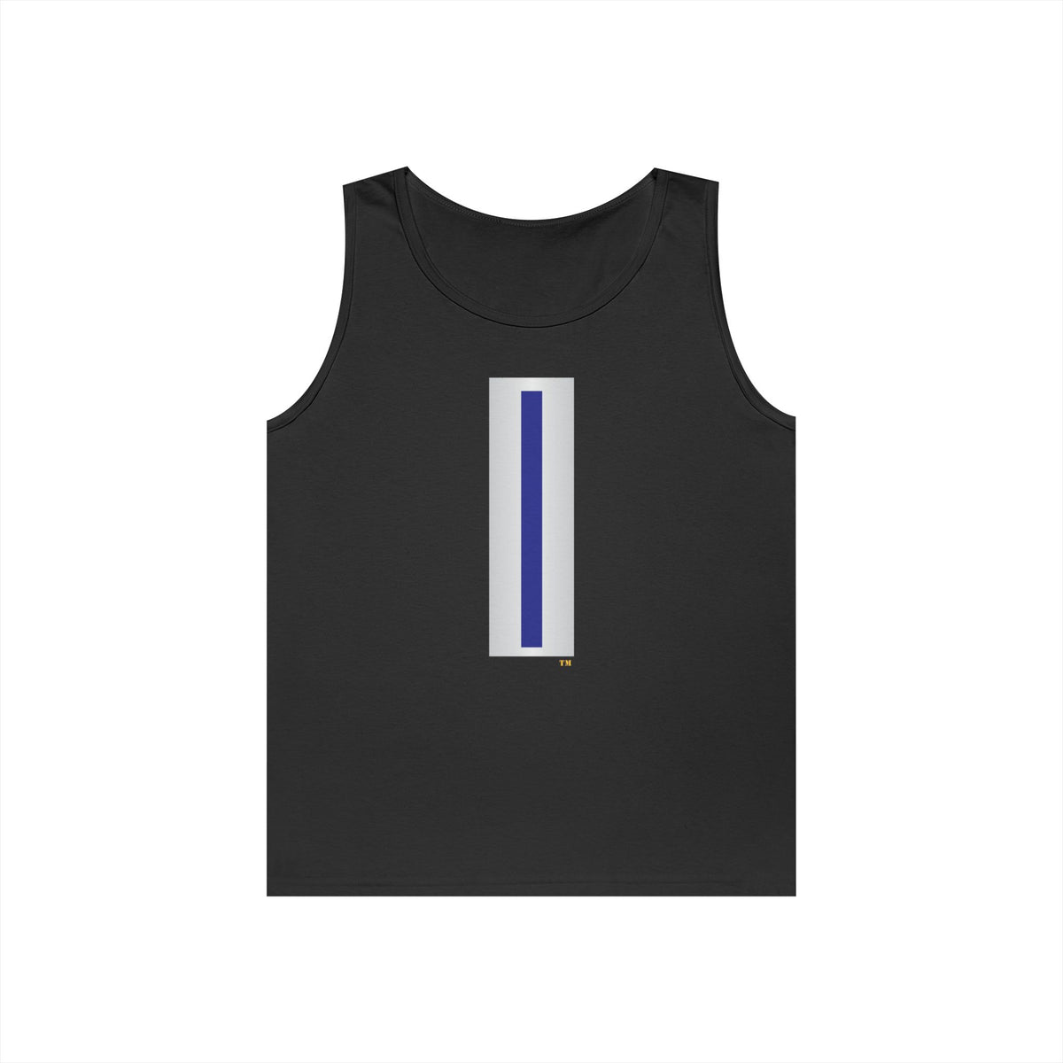 Unisex Heavy Cotton Tank Top - Navy - Chief Warrant Officer 5 - CW05 wo txt