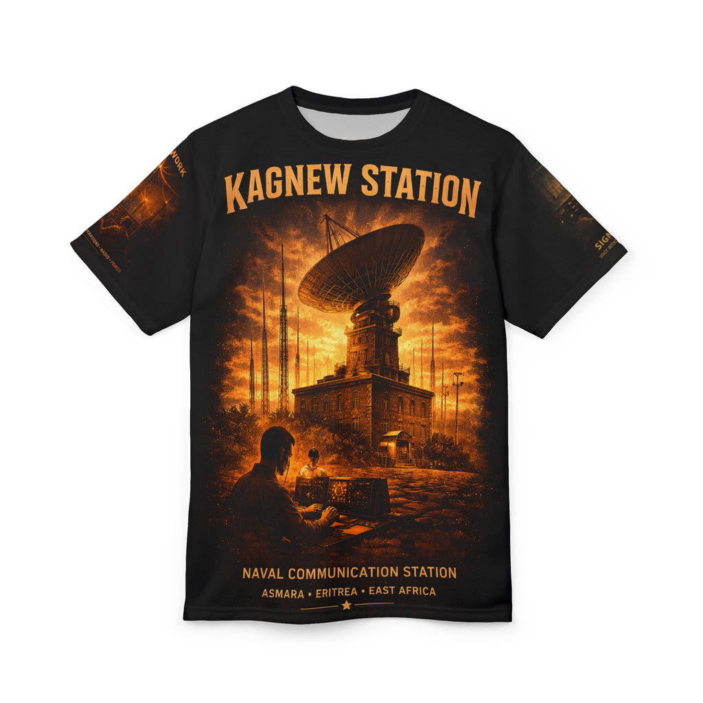 Kagnew Station Tribute Tee — "Cold War: Signals Across the World"