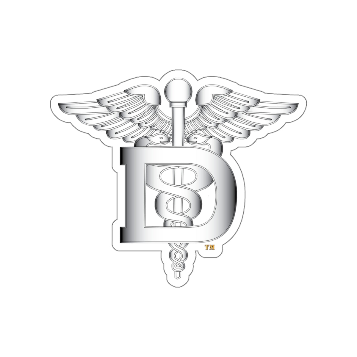 Die-Cut Vinyl Sticker - Navy - Rate - Dental Technician (DT) wo txt
