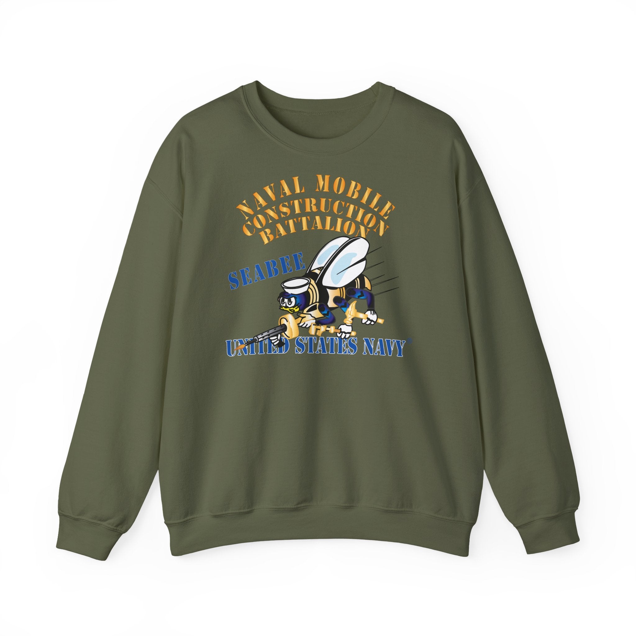 Unisex Heavy Blend™ Crewneck Sweatshirt - Navy - Seabee