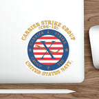Die-Cut Vinyl Sticker - Navy - Carrier Strike Group 10 (CSG-10) X 300