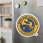 Die-Cut Magnet - Navy - Naval Base Coronado - Crest - 3D - Enhanced