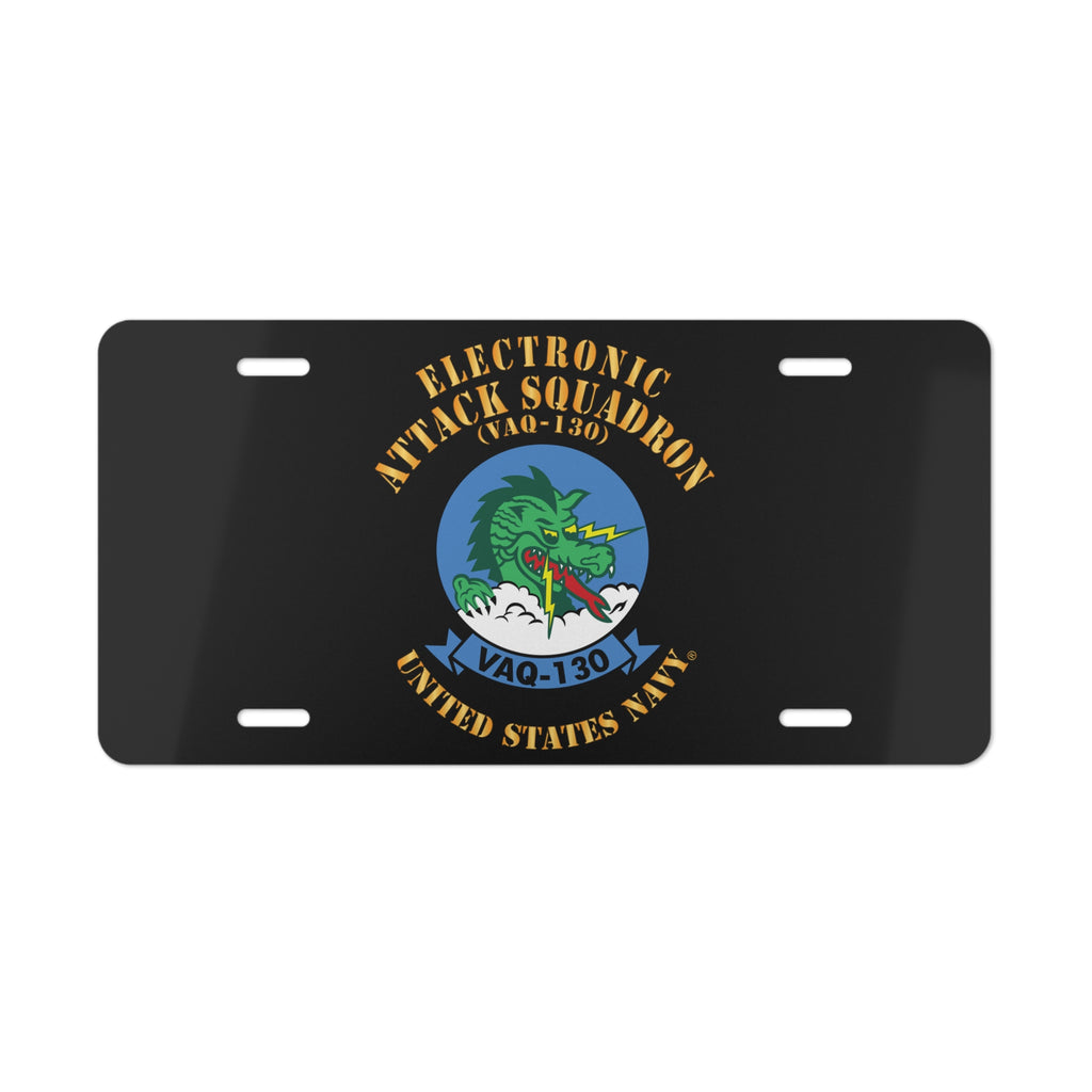 Vanity License Plate - Navy - Electronic Attack Squadron 130 (VAQ-130)