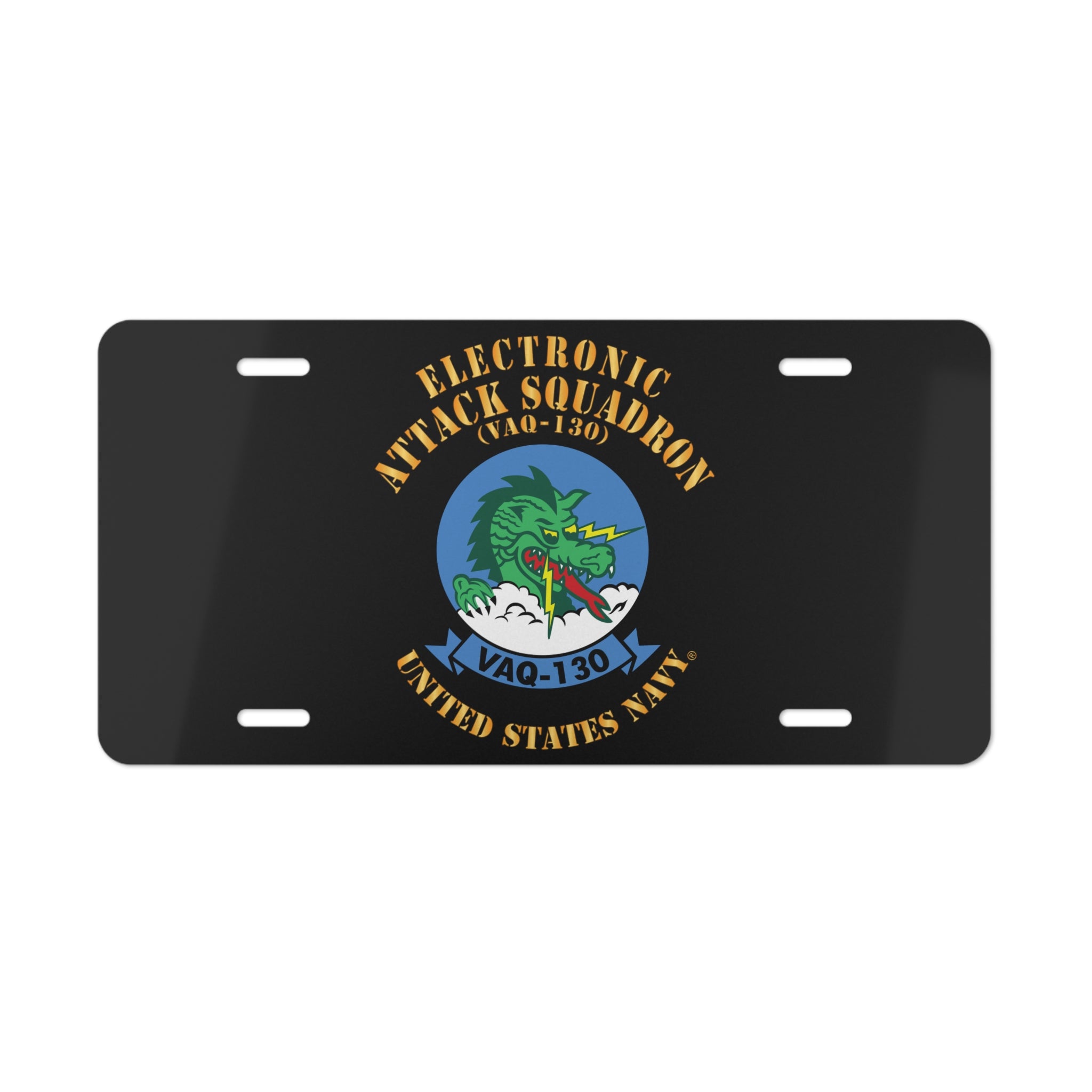 Vanity License Plate - Navy - Electronic Attack Squadron 130 (VAQ-130)