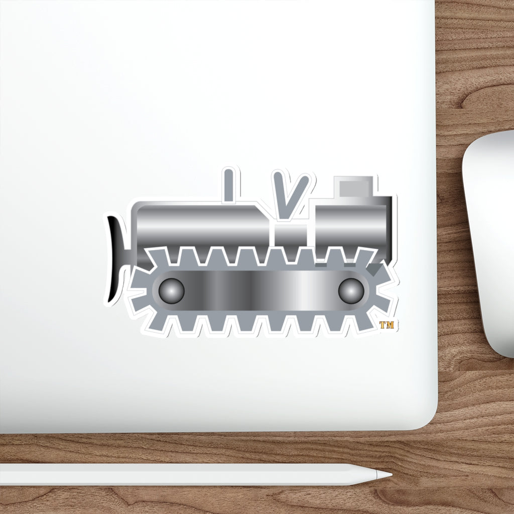 Die-Cut Vinyl Sticker - Navy - Rate - Equipment Operator (EO) wo txt