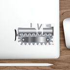 Die-Cut Vinyl Sticker - Navy - Rate - Equipment Operator (EO) wo txt