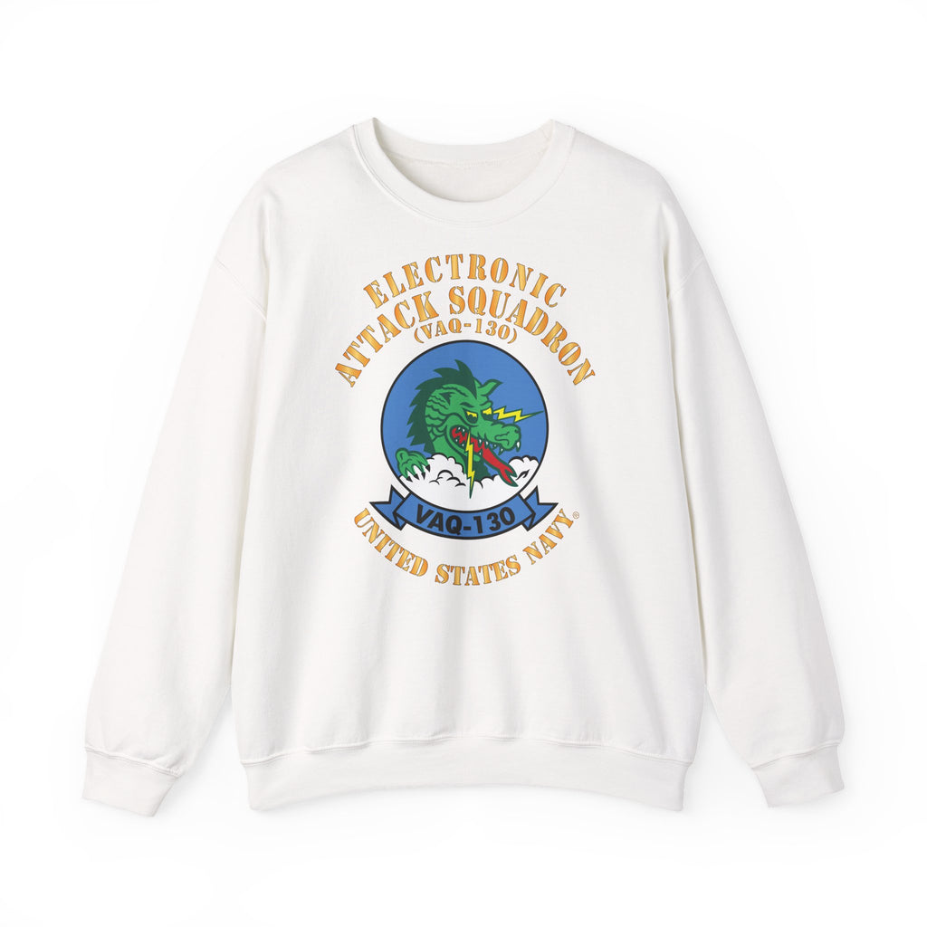 Unisex Heavy Blend™ Crewneck Sweatshirt - Navy - Electronic Attack Squadron 130 (VAQ-130)