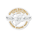 Die-Cut Magnet - Navy - Rate - Aviation Electrical Technician (AST)