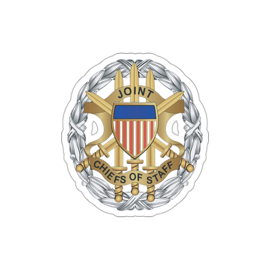 Die-Cut Vinyl Sticker - Joint Chiefs of Staff Service Badge wo txt X 300