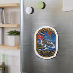 Die-Cut Magnet - Navy - USS Pueblo Attack-Defense Commemorative Patch - 3D - Enhanced