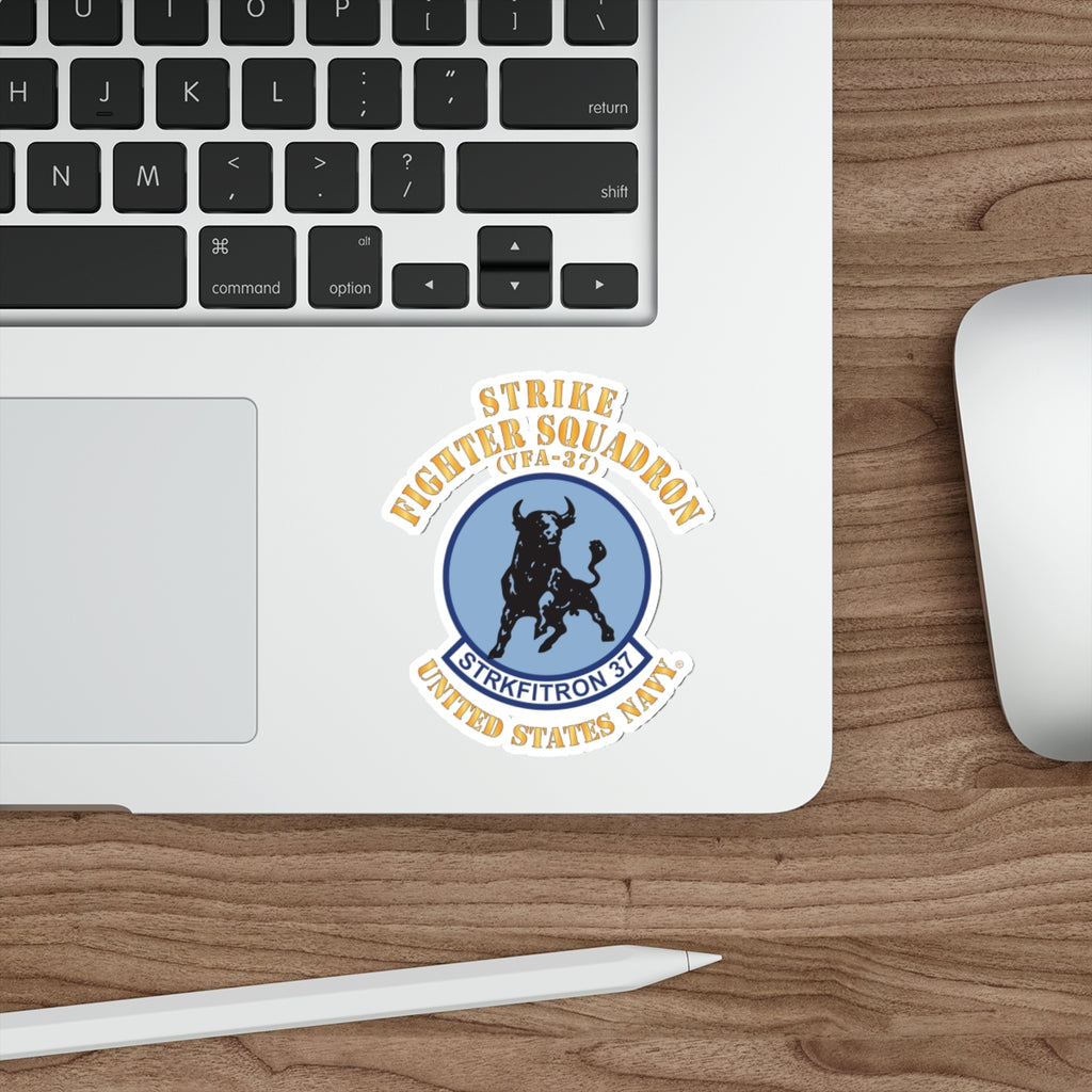 Die-Cut Vinyl Sticker - Navy - Strike Fighter Squadron 37 (VFA-37)