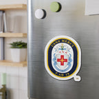 Die-Cut Magnet - Navy - USNS Mercy (T-AH-19) - Crest wo Txt