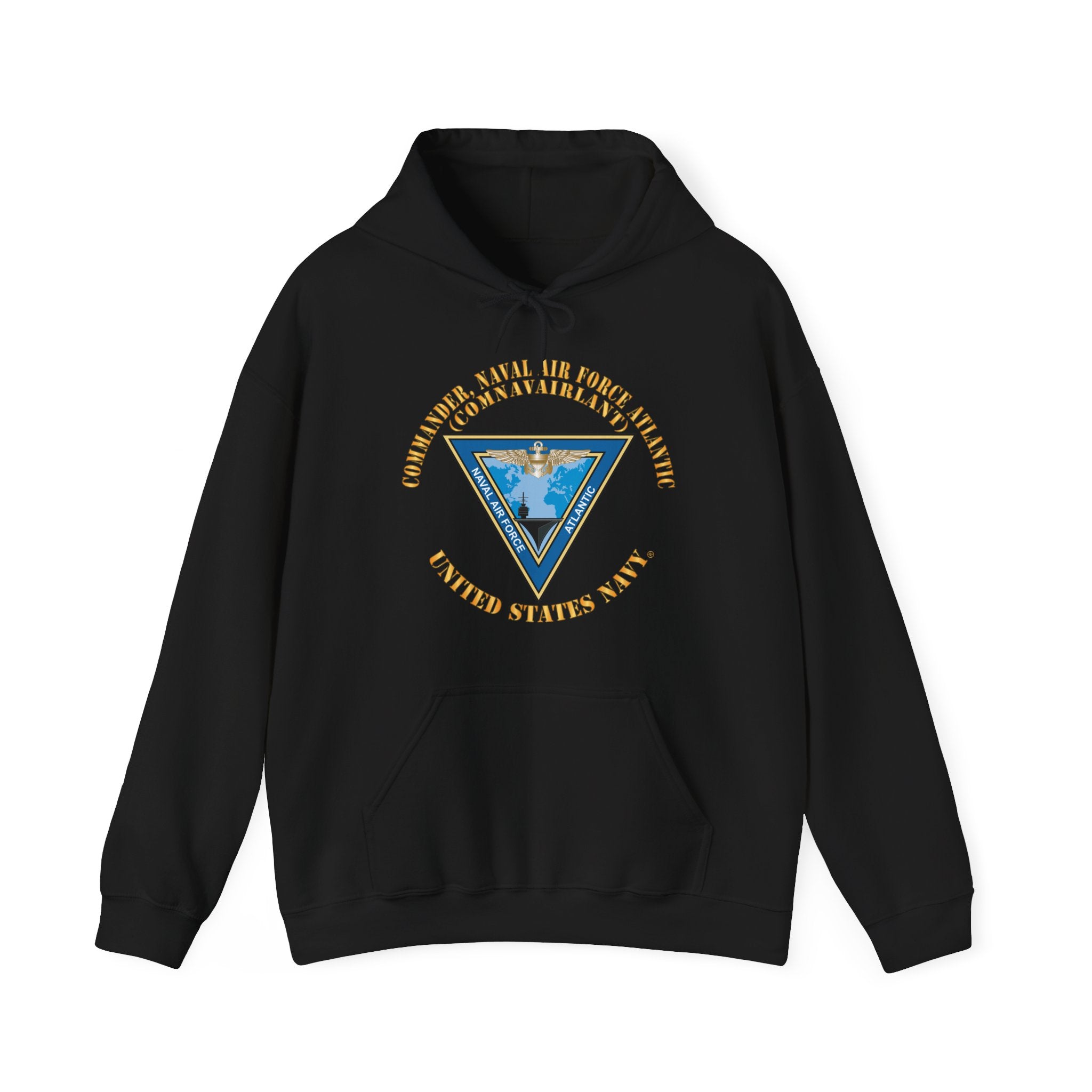 Unisex Heavy Blend™ Hoodies - Navy - Commander, Naval Air Force Atlantic - COMNAVAIRLANT