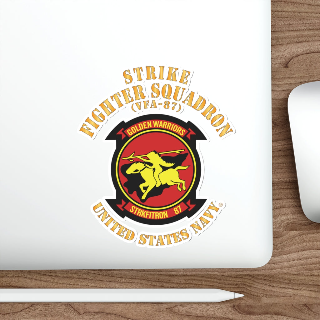 Die-Cut Vinyl Sticker - Navy - Strike Fighter Squadron 87 (VFA-87)