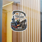 Kiss-Cut Vinyl Decal - Navy - Rate - Aviation Machinists Mate Br with Scene - 3D - Enhanced