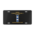 Vanity License Plate - Navy - Chief Warrant Officer 4 - CW04 - Veteran