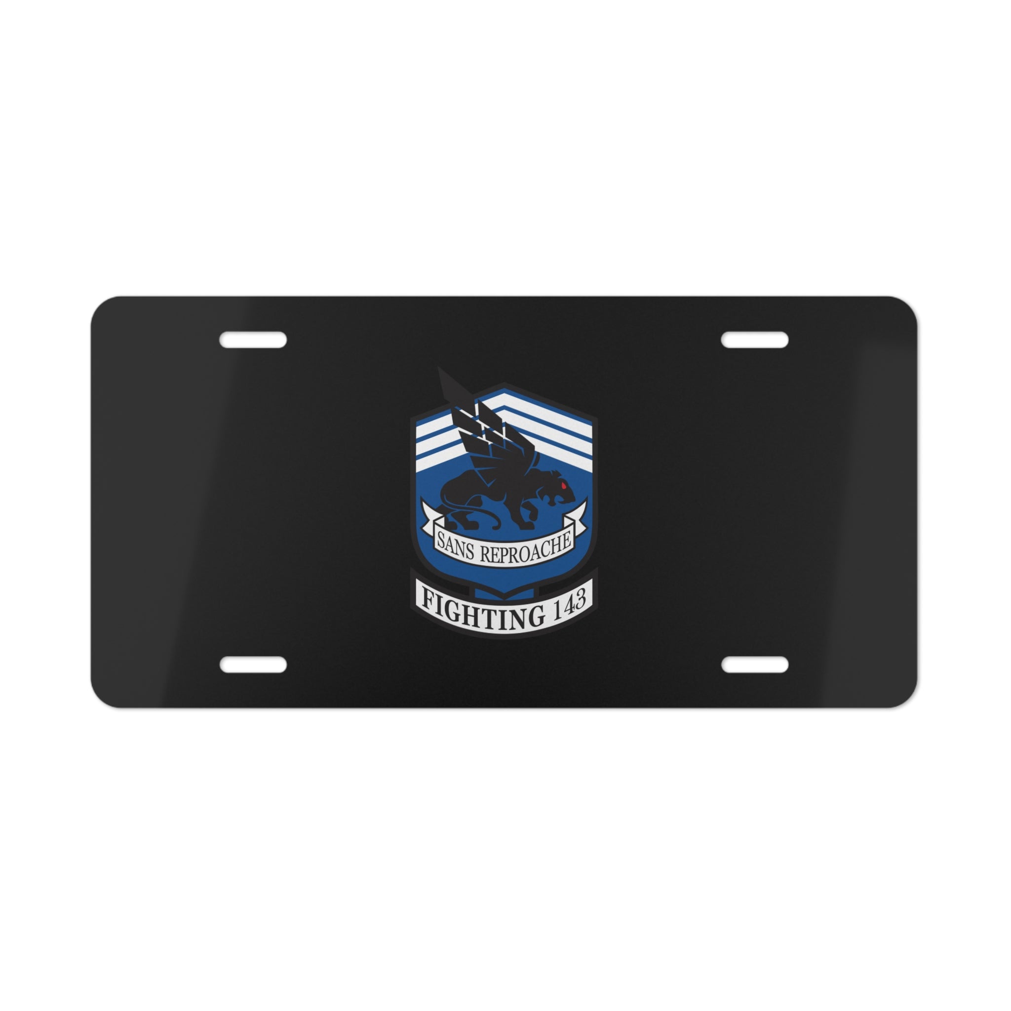Vanity License Plate - Navy - Strike Fighter Squadron 143 (VFA-143) wo txt