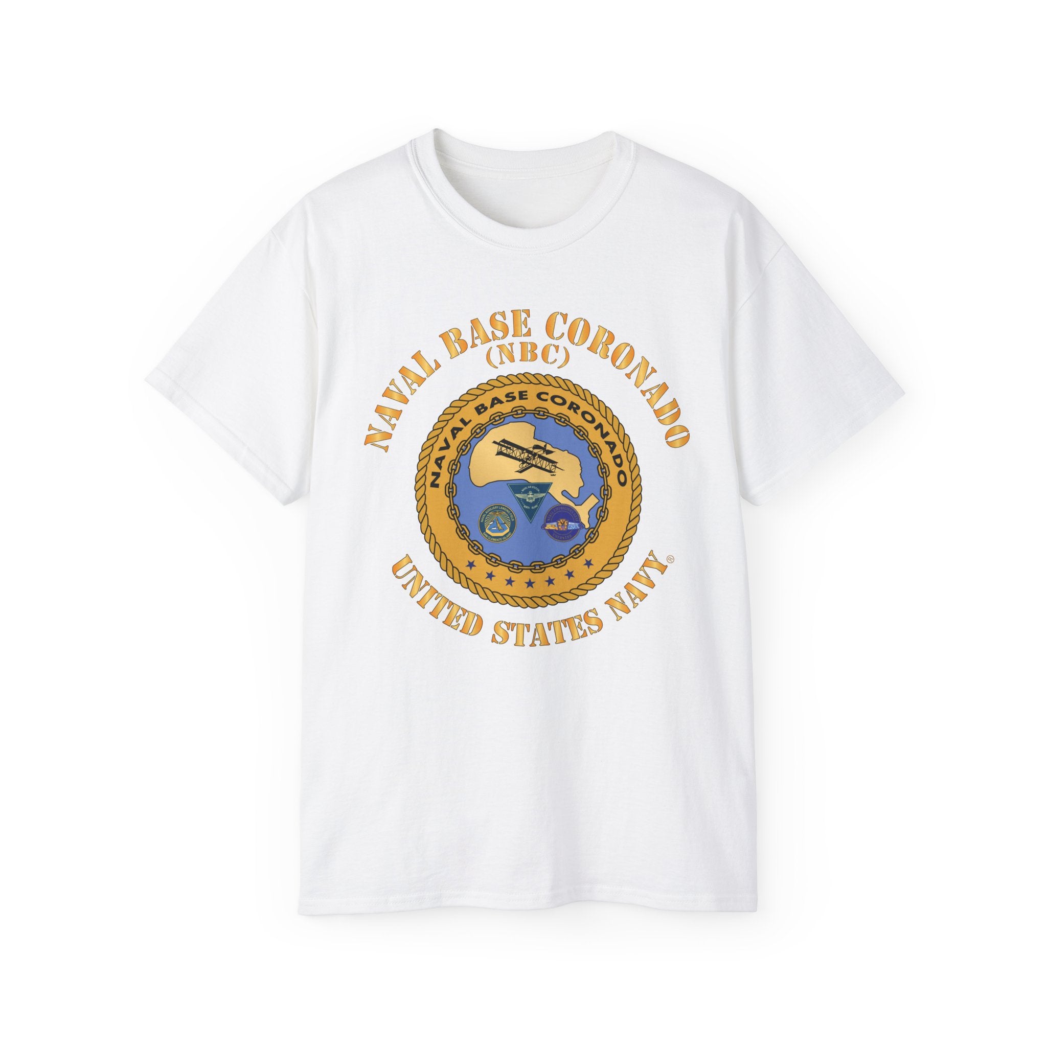 Unisex Ultra Cotton T-Shirt - Navy - Naval Base Coronado(NBC)