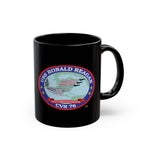Black Mug (11oz, 15oz) - Navy - USS Ronald Reagan (CVN-76) wo txt X 300