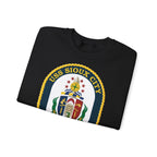 Unisex Heavy Blend™ Crewneck Sweatshirt - Navy - USS Sioux City (LCS-11) wo Txt