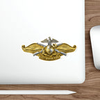 Die-Cut Vinyl Sticker - Navy - Badge - Fleet Marine Force (FMF) wo txt - Officer - 3D - Enhanced