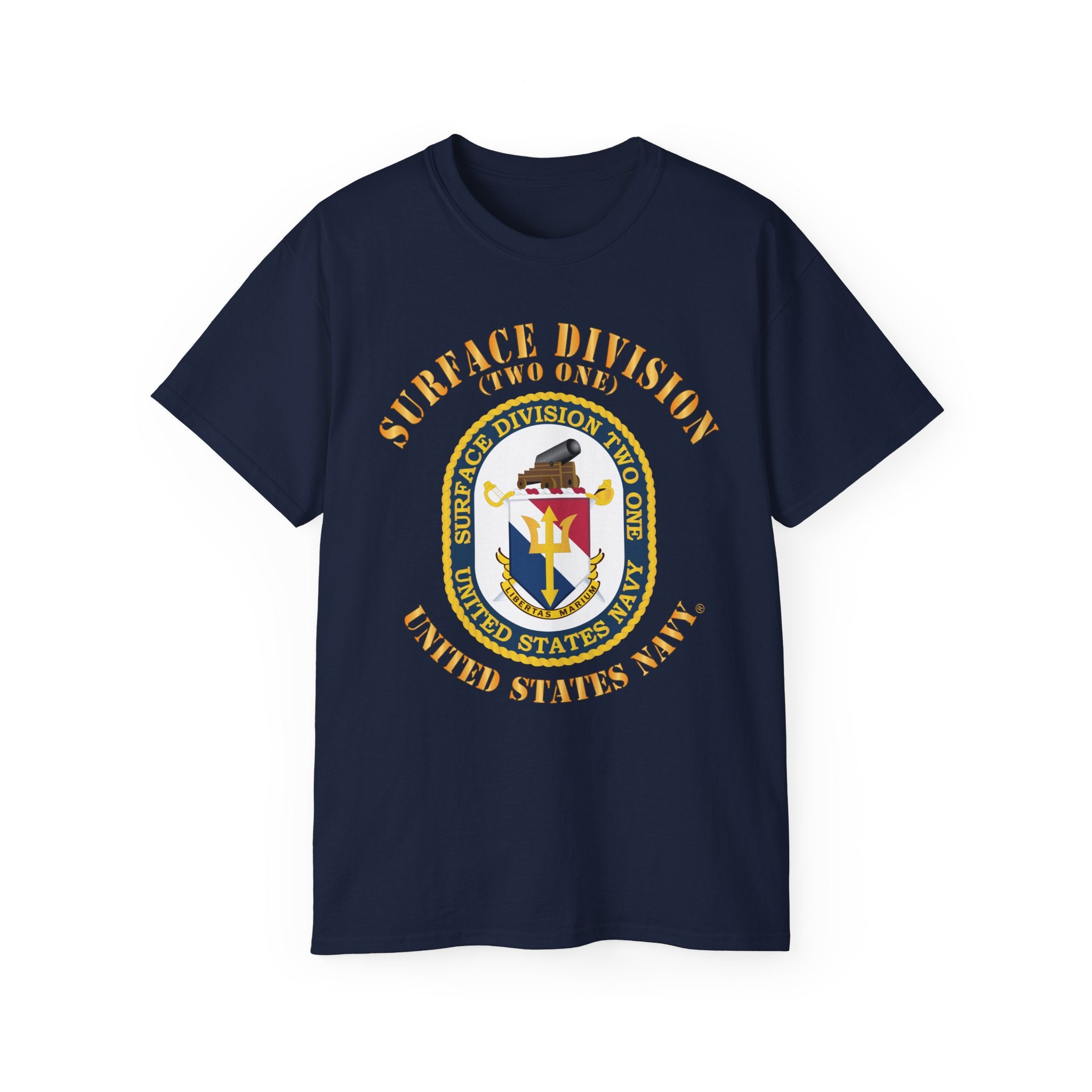 Unisex Ultra Cotton T-Shirt - Navy - Surface Division 21