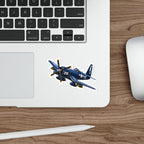Die-Cut Vinyl Sticker - NAVY - F4U-4 Corsair 205 (VF-32) - 3D - Enhanced